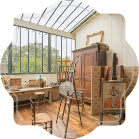 Atelier d’artiste à deux pas du Sacré-Cœur
