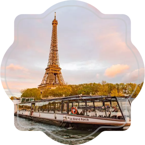 Une péniche sur la Seine