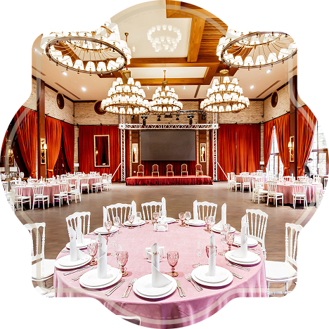 Des lieux conçus pour tous types de célébrations, grandes ou petites.